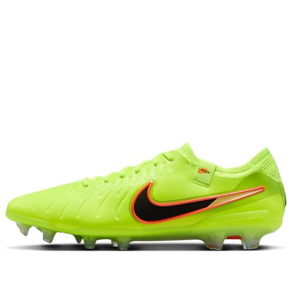 Size 13 Nike Tiempo Legend 10 Elite FG Volt Black Mens Soccer Cleats DV4328-701 main image 5